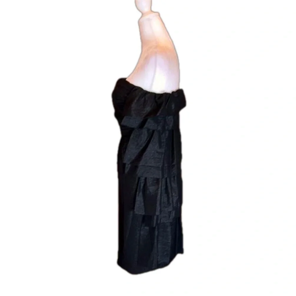 BCBGeneration Black Strapless Cocktail Party/Holiday Dress, Size 0